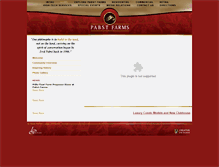Tablet Screenshot of pabstfarms.com